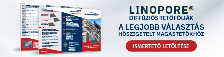 Linopore tetőfólia